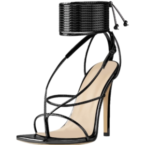 🆕 LISHAN Women's Thong Sandals Lace Up Strappy High Heels